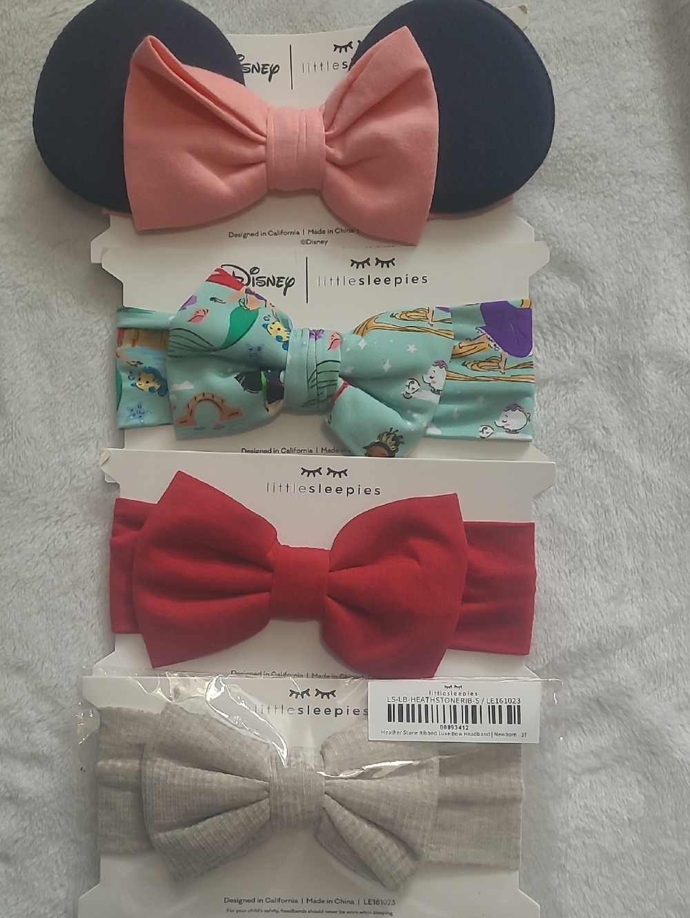 Little Sleepies Bow Headband Bundle